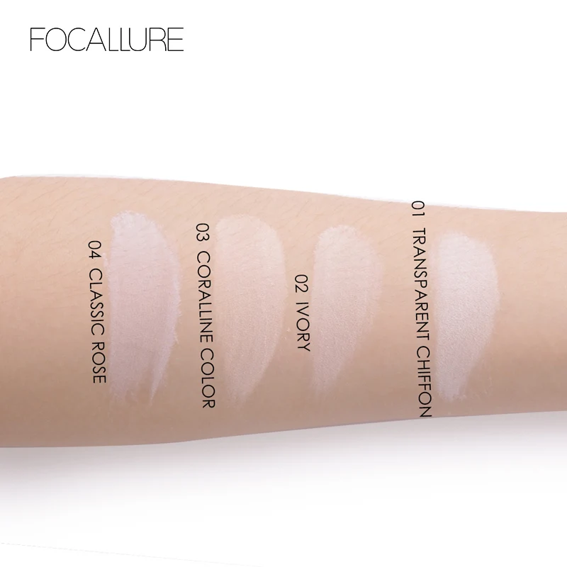 FOCALLURE 2019 осветляющая натуральная пудра легкая мелкая не забивает поры