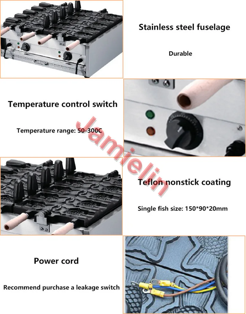 taiyaki machine details