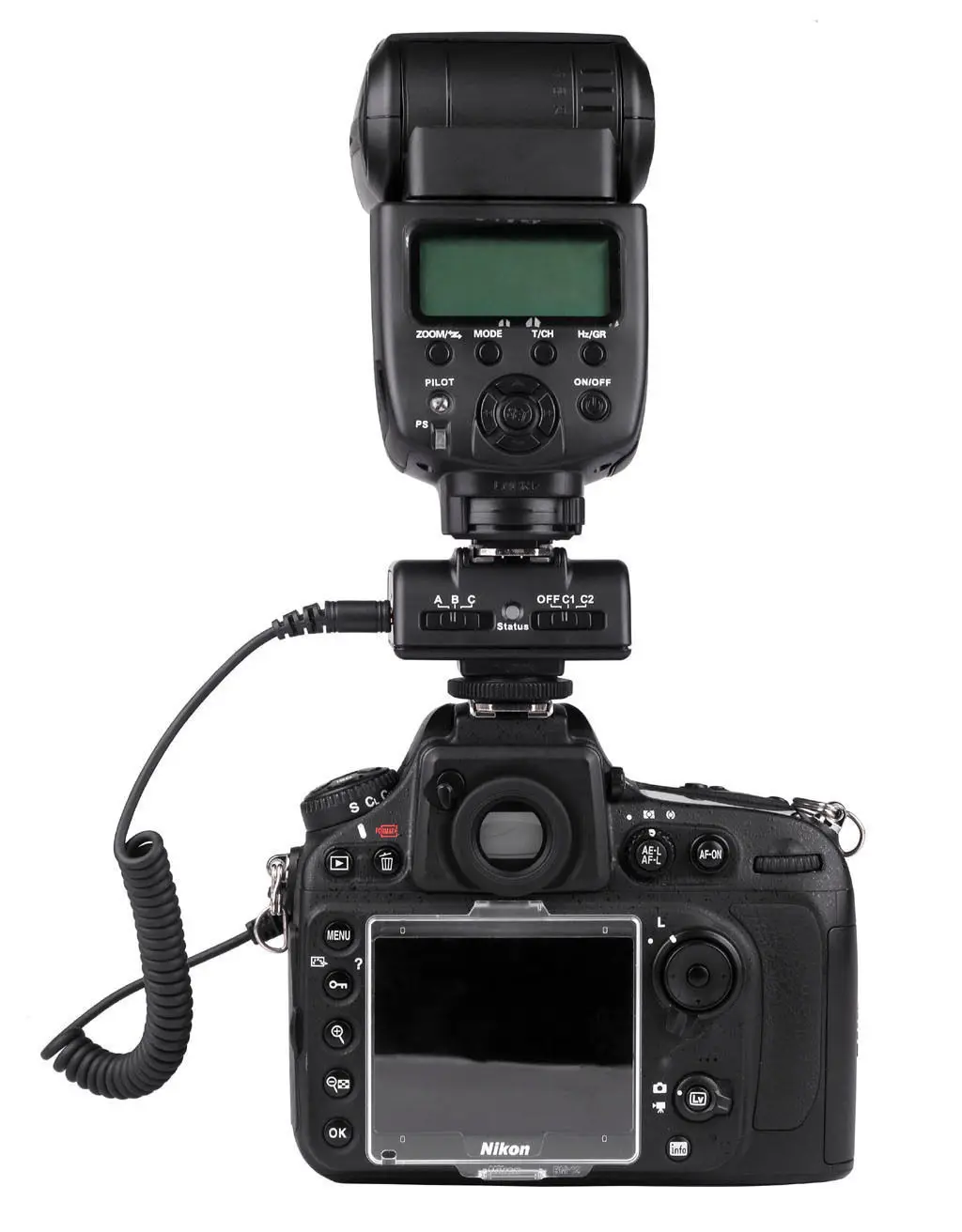 Viltrox FC-210N i-ttl беспроводной 2,4G трансивер Flash триггер для Nikon 1/8000 s