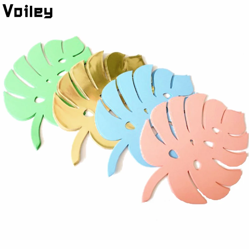 

Birthday Party Decorations Kids 6pcs DIY Paper Turtle Leaf/Palm Leaves Backdrop Decor Wedding Party Home Room Decor Supplies ,Q