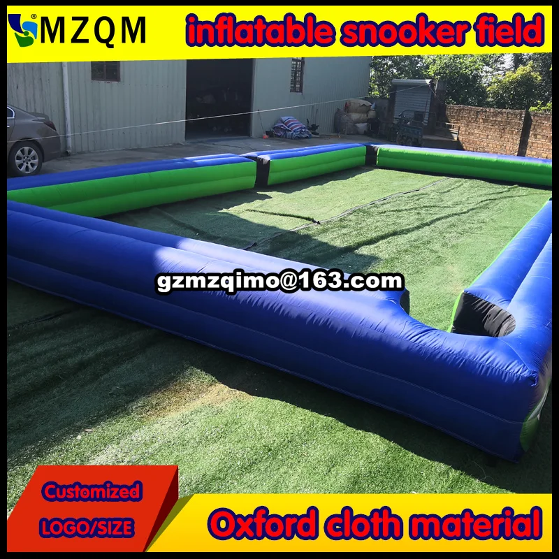 MZQM 6x4 m/8x5 m/10x5 m/12X6X0 5 M надувной бильярдный стол футбол snook мяч поле для стола|inflatable