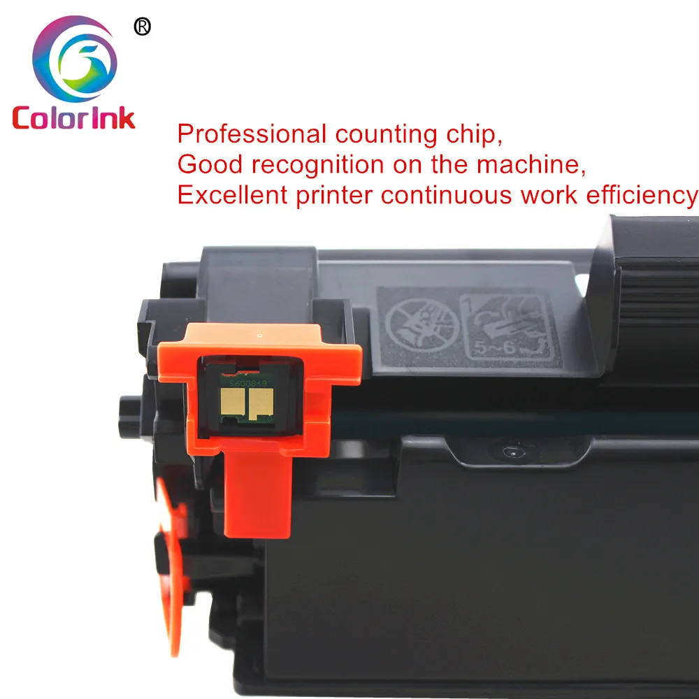 Тонер-картридж ColorInk CB435A 435A 35A для принтера hp LaserJet P1002/P1003/P1004/P1005/P1006/P1009, черный тонер-картридж