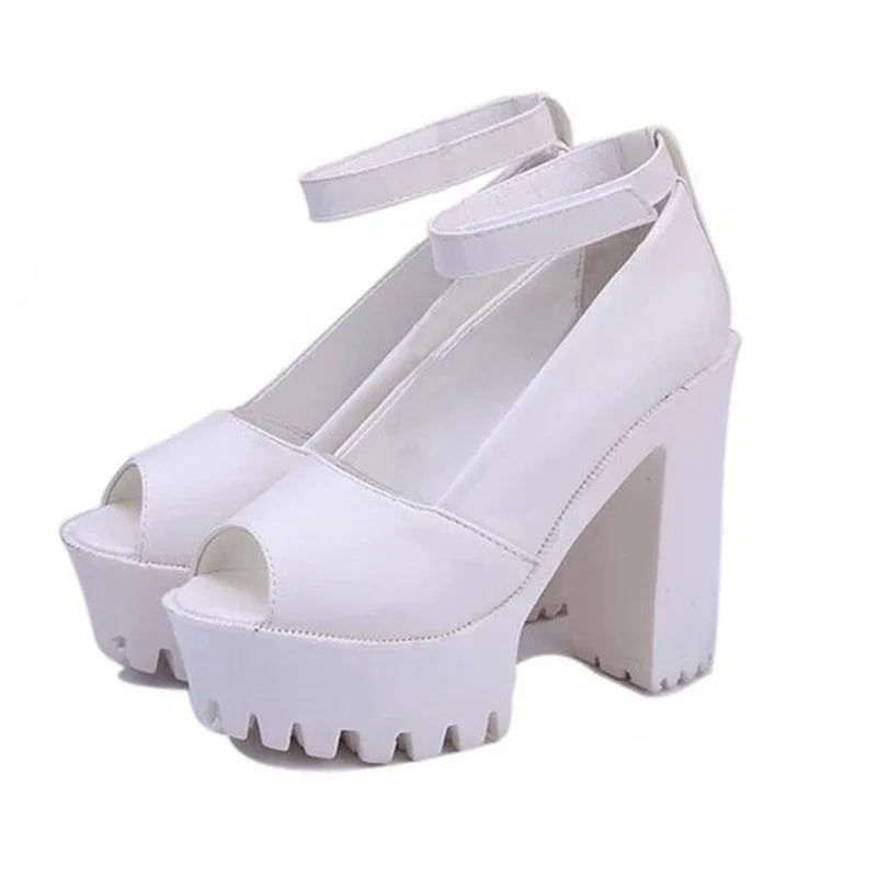 Free shipping 2018 summer style Sexy Open Toe High Heel Sandals Thick Heel Sandals Hasp Fashion Platform Shoes Women High shoes Free shipping 2018 summer style Sexy Open Toe High Heel Sandals Thick Heel Sandals Hasp Fashion Platform Shoes Women High shoes