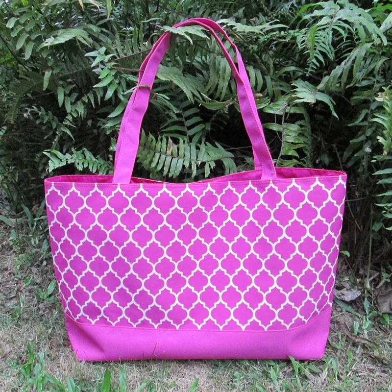 quatrefoil beach bag5