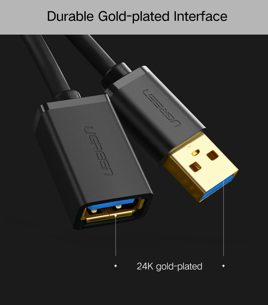UGREEN USB 3.0 Extension Cable 2M High Speed 21 (21)