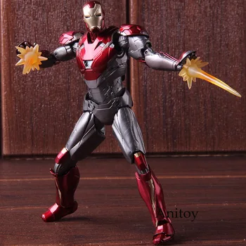 

SHF SHF Marvel Legends Iron Man Action Figure Ironman Mark XLVII MK 47 PVC Collectible Model Toy