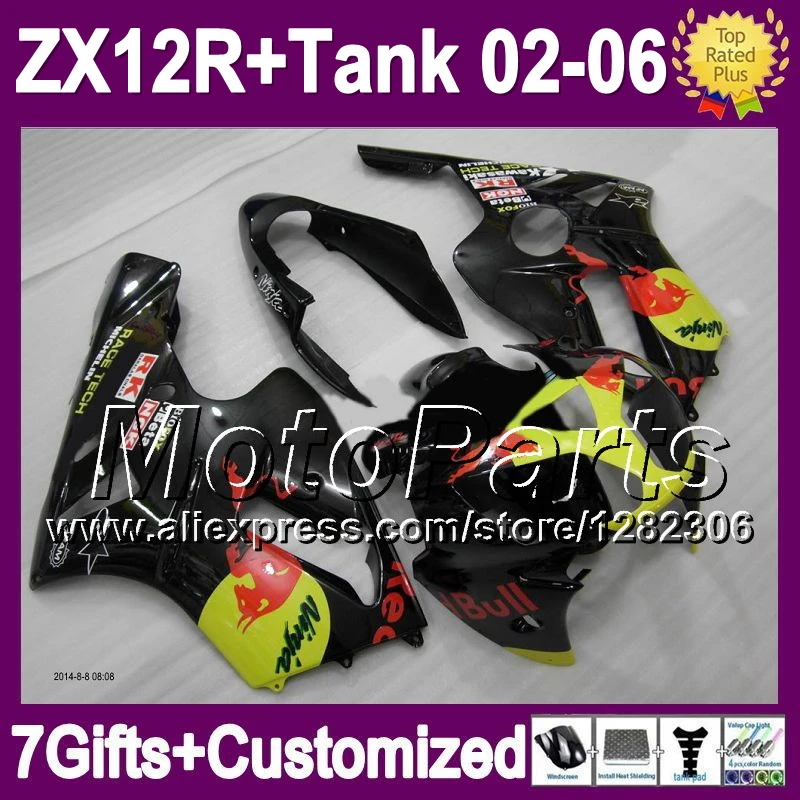 Pour Kawasaki ZX12R 2002-2005 ZX-12R Pare-Brise Pare-Brise Shielda Double Bulle Déflecteur De Vent Moto Accessoires