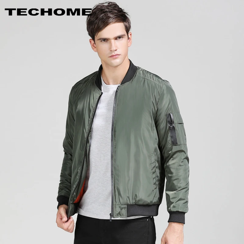 2017 High Quality Army Green Tactical Military Varsity Flight Windbreaker Pilot US Air Force
