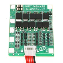 

4S 14.8V 30A Protection Board with Wire Harness 18650 Li-ion Lithium Battery Cell BMS PCB Protect Plate Balance