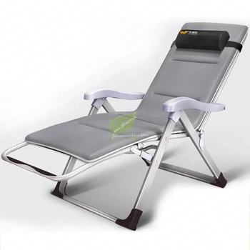 

Folding Chaise Lounge Chair Portable Recliner 8 Adjustable Reclining Positions Camping Cot Beach Pool Relax Chair Recliner