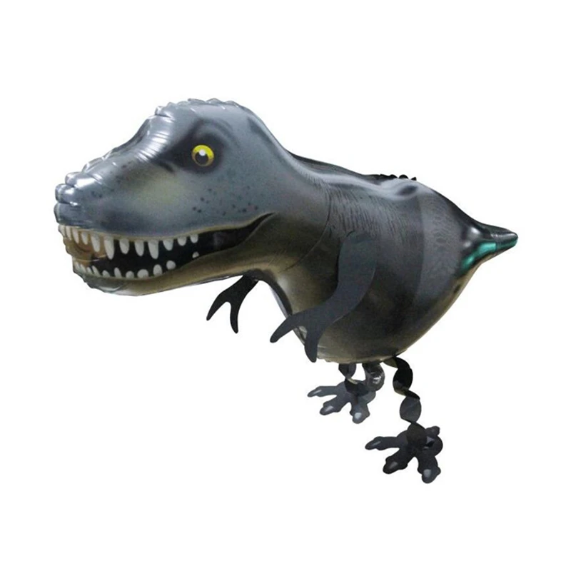 

2pcs Large Walking Dinosaur Foil Balloons Jurassic World Dinosaur Birthday Party Decorations Kids Happy New Year Decor for Home