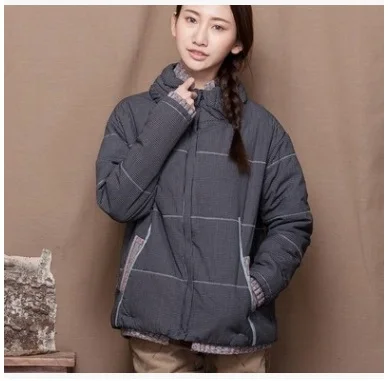 New products listed in the winter 2016,  original design  cotton  loose big yards Women's  cotton-padded clothes coat