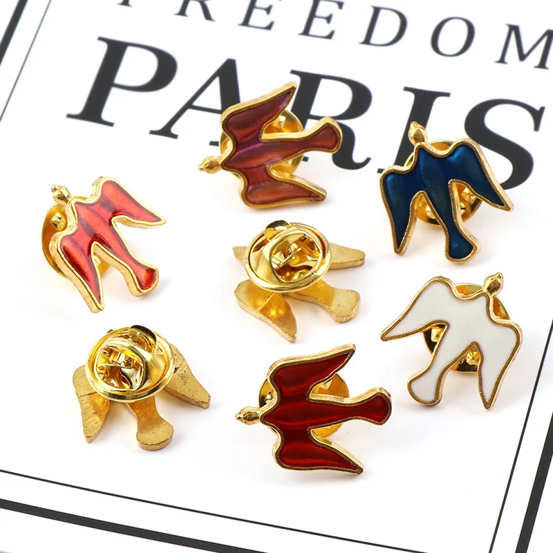 6 шт. металлические значки для одежды|enamel brooch pin|lapel pinbrooch pins |