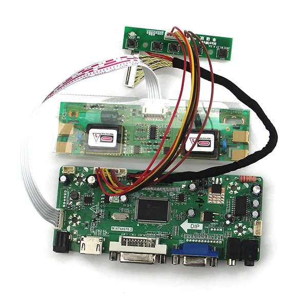 М. nt68676 ЖК-дисплей/led драйвер контроллера совета (HDMI + VGA + DVI + аудио) для lb150x02-tl01 ltm150xh-l06 LVDS Мониторы повторное ноутбук 1024*768