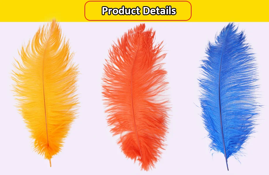 ZPDECOR страусиные перья 35-40 см для рукоделия, товары для свадебной вечеринки, карнавальные украшения для танцоров