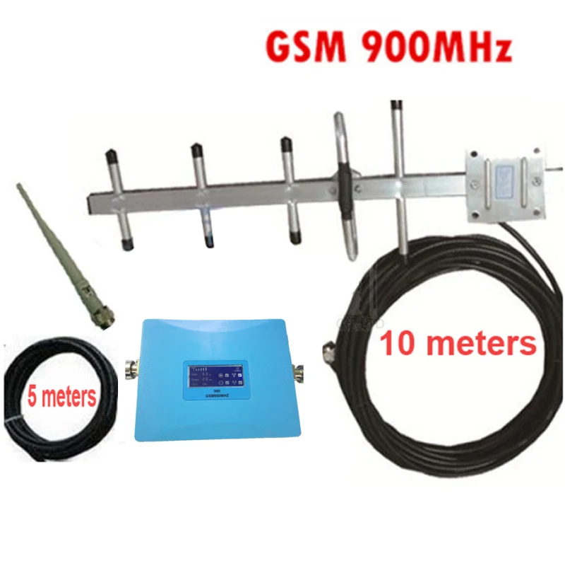 

LCD display GSM booster ALC functon 900Mhz GSM mobile phone signal booster repeater easy-use booster GSM 900mhz repeater