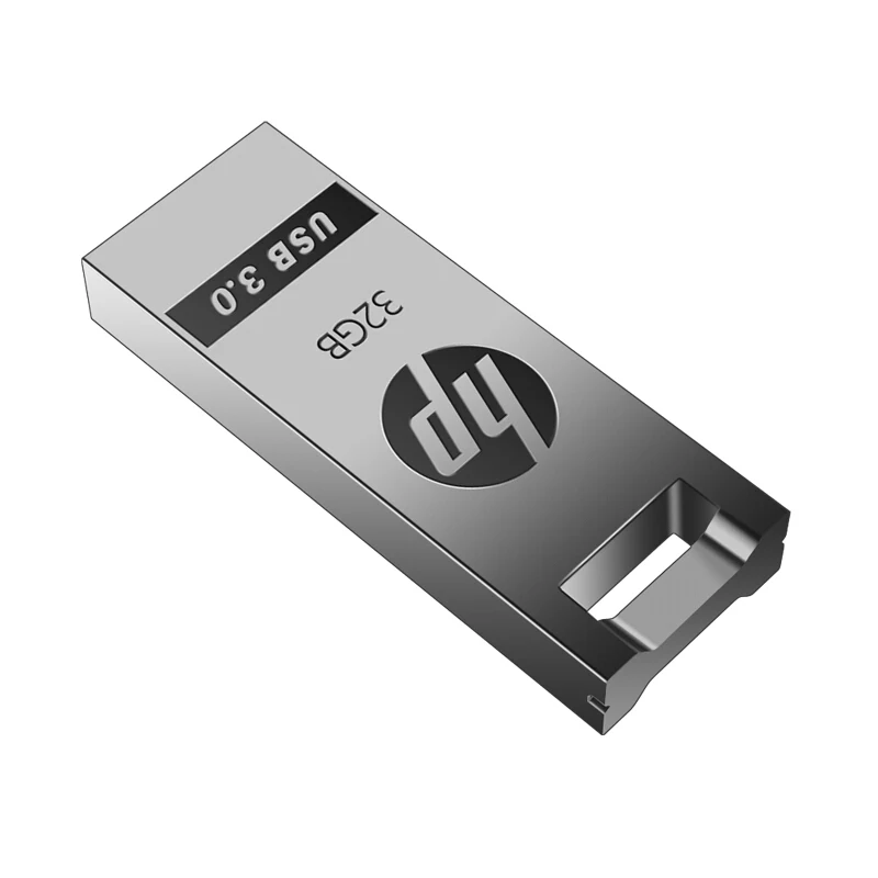 HP Flash Disk 32gb usb 3.0 64gb 16gb 128gb Pendrive custom DIY DJ Music Cute mini Cle usb Stick Metal USB Flash Drive Dropship
