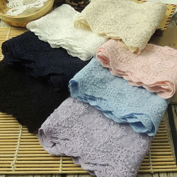 

2yds 7.7cm wide multicolor clothing lace lace accessories decoration clothing wedding net curtain DIY handmade materials Z1503