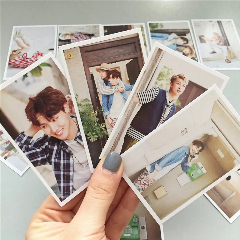 

Kpop Superstar Album Photo Card Summer Package LOMO Card You Never Work Alone JungKook Poster Card Poster 30pcs/Set Fans Gifts