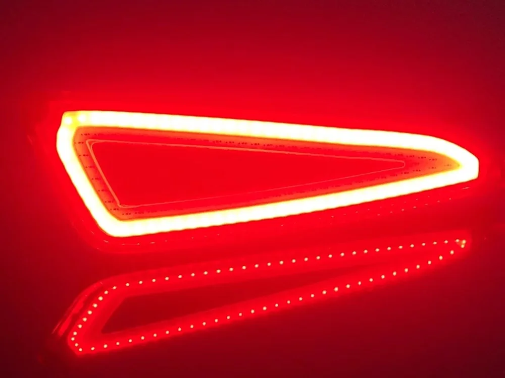 Eosuns LED tailwarning свет + стоп + поворотник задний бампер дальнего света отражатель для Toyota chr C-ч