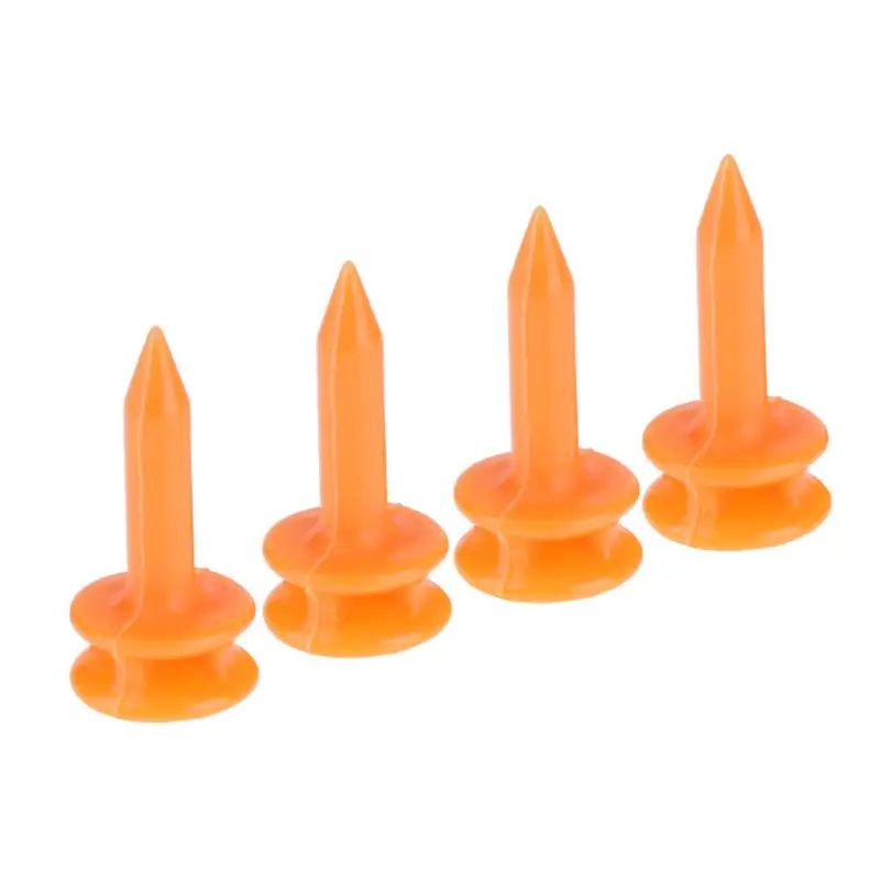 100 قطع المحمولة ميني غولف تيز البلاستيك 25 ملليمتر طول الحد دبوس outdoor جولف التدريب الايدز غولف الأظافر ل اعب غولف ملحق ضروري