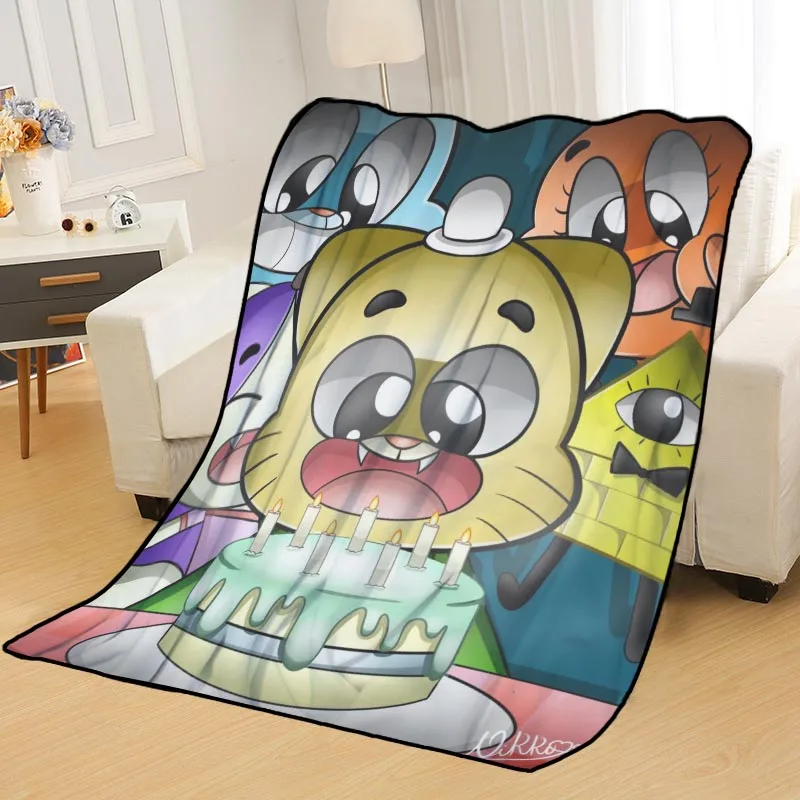 

New Arrival Gumball Blankets Printing Soft Nap Blanket On Home/Sofa/Office Portable Travel Cover Blanket