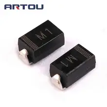 7 видов* 10 шт. = 70 шт./лот SMD пакет диодов/M1(1N4001)/M2(1N4002)/M4(1N4004)/M7(1N4007)/SS12 SS14 SS34