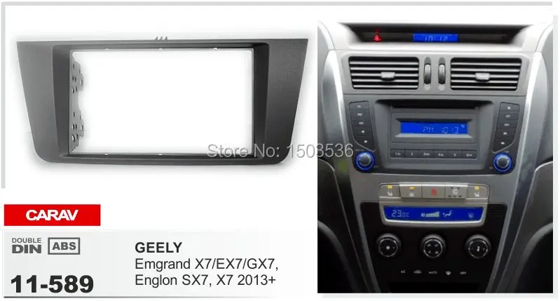 CARAV 11-589 Car Radio Installation Trim Fascia Panel