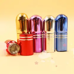 2 мл стеклянный бутылка с роликом бутылки для многоразового использования аромата тела парфюм для путешествий инструменты для макияжа