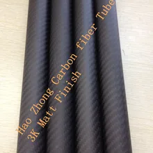 2 шт 30 мм OD x 26 мм ID x 1000 мм(1 м) рулон 3k матовая трубка из углеродного волокна/трубка/крыло трубка Мультикоптер рычаг Hexrcopter 30*26