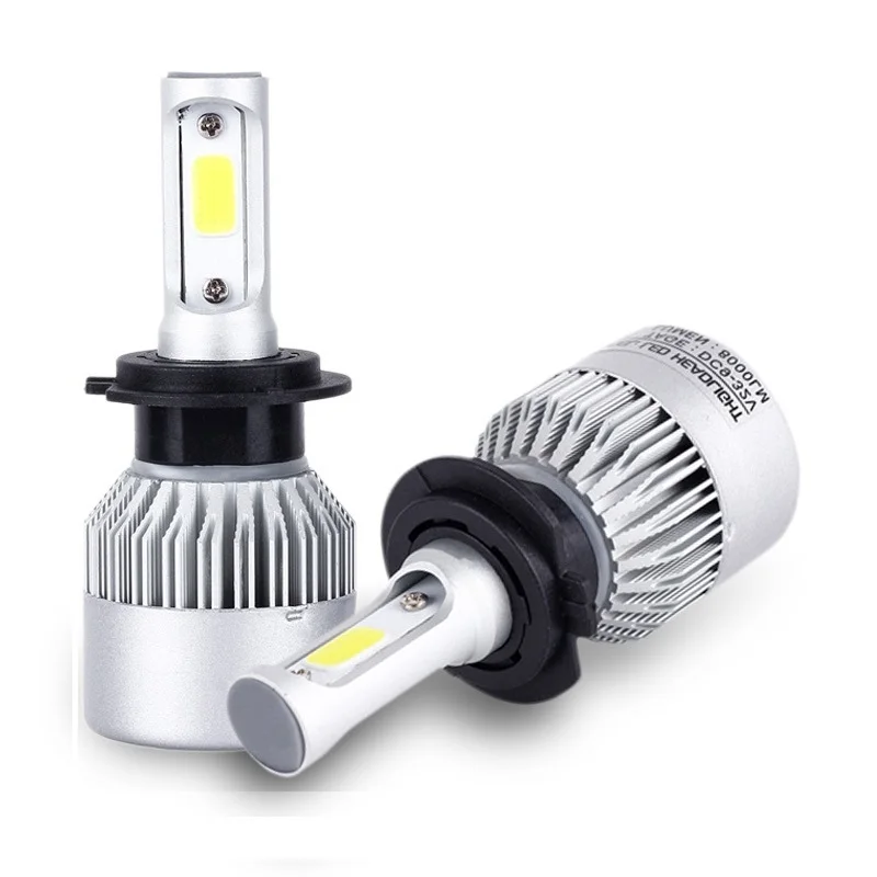 12V 24V Car Headlight H4 LED H7 H1 H3 H11 H13 H27 HB3 HB4 9004 6500K|Передние LED-фары для авто| |