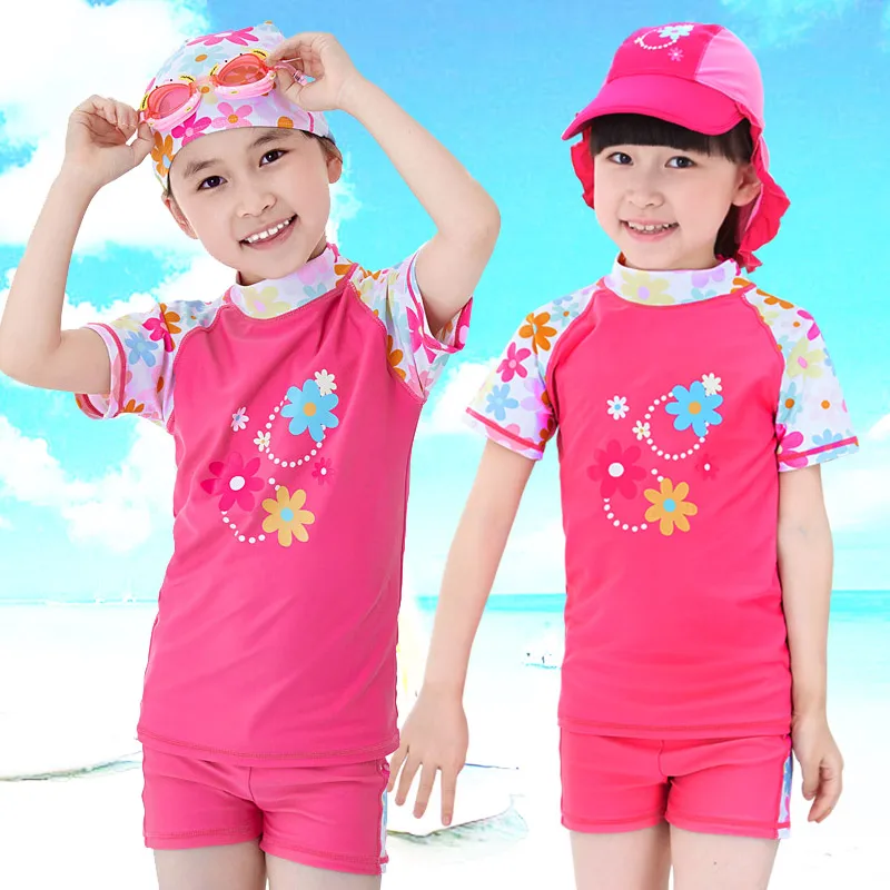 Baby Swimsuit Bikini Infantil Swim Suit Skirt Costume Tankini Swimwear ...