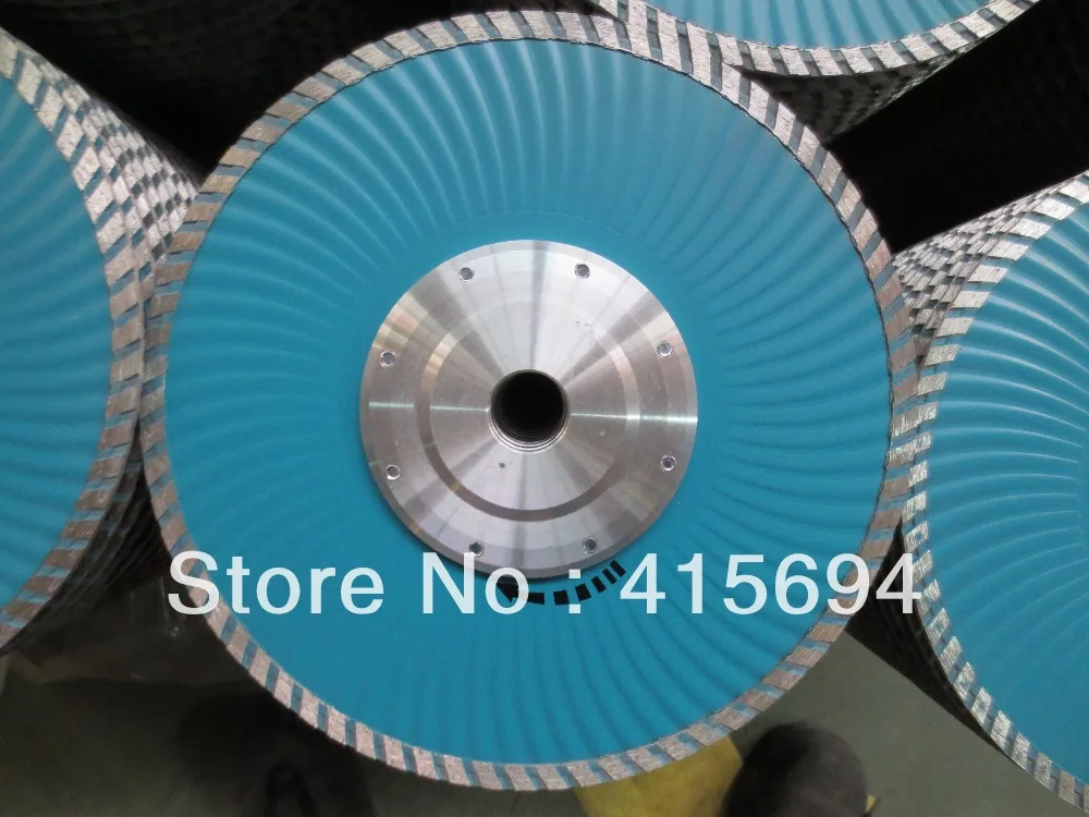 

230x7x22.23mm cutting tools flange cold press turbo wave diamond saw blade for granite,marble and concrete.With frange