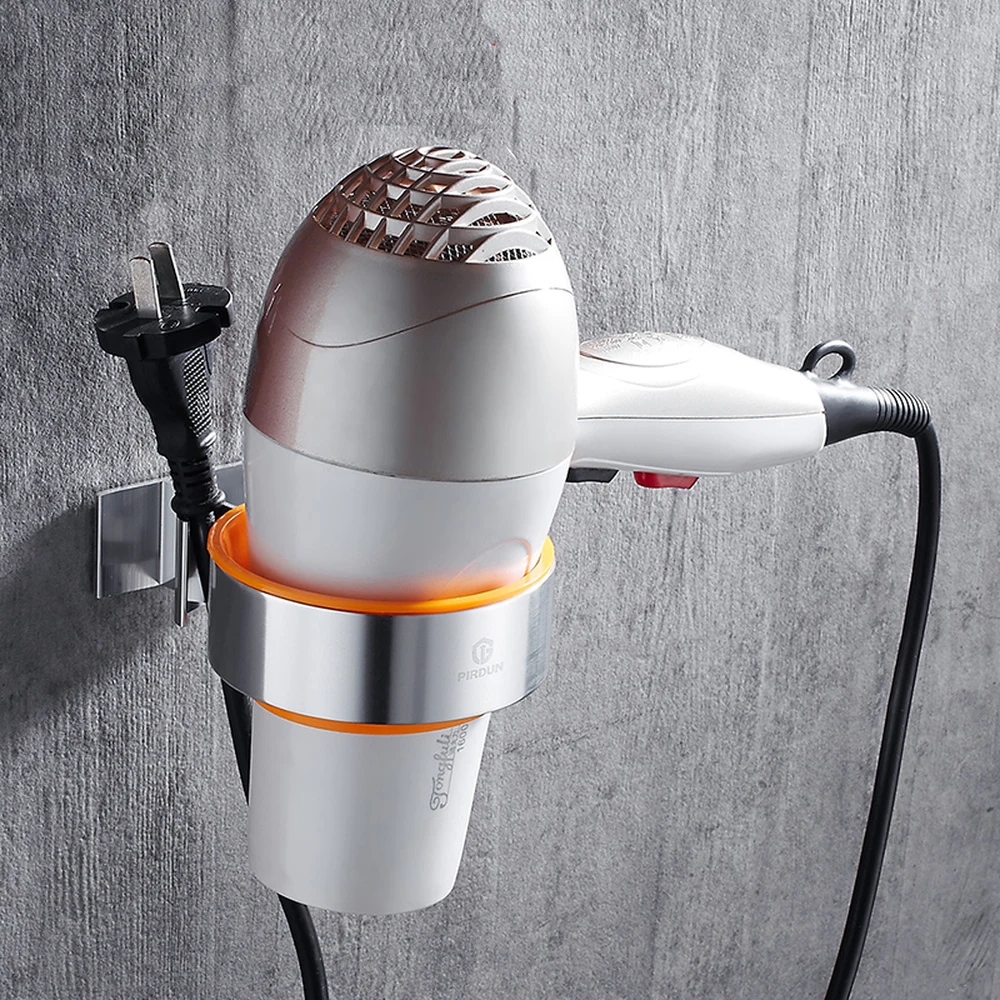 

Non perforated hair dryer rack sucker bathroom rack toilet hair duct rack wx6141102