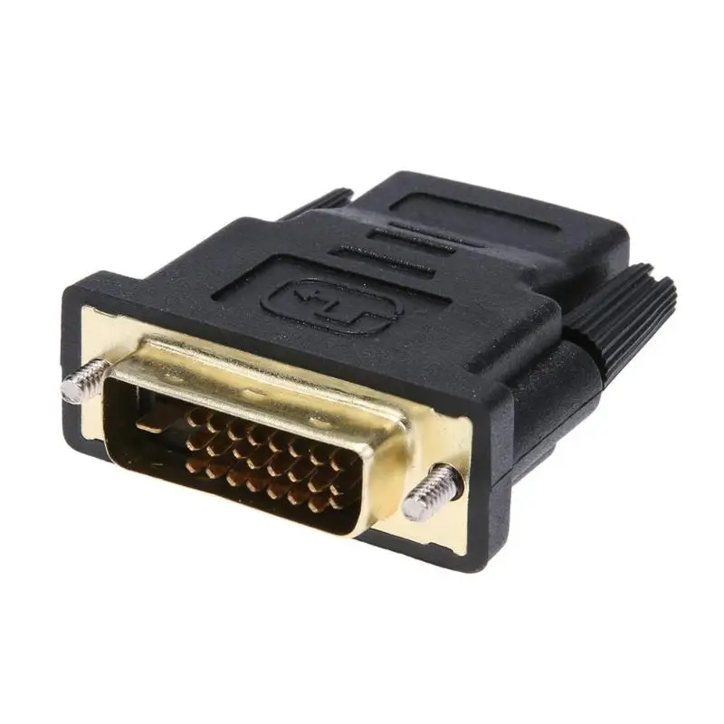 HDMI Женский к DVI 24+ 1Pin Мужской конвертер Соединительный Кабель-адаптер