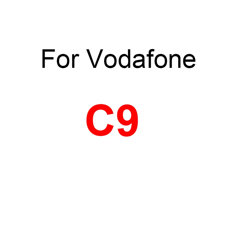 Закаленное Стекло для Vodafone Smart V8 N8 E8 N9 lite C9 Power3L ultra7 6 TURBO7 во-первых защитный экран, прозрачный Стекло защитная пленка - Цвет: C9