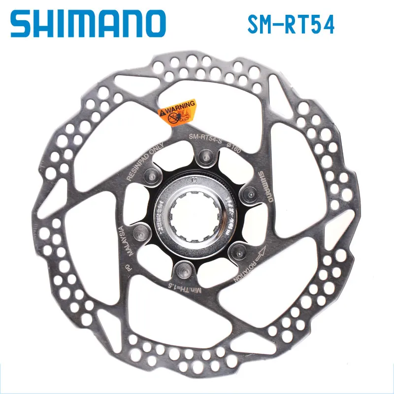 

Shimano Deore SM-RT54 160mm Centerlock Disc Brake Rotor Bike Bicycle Parts