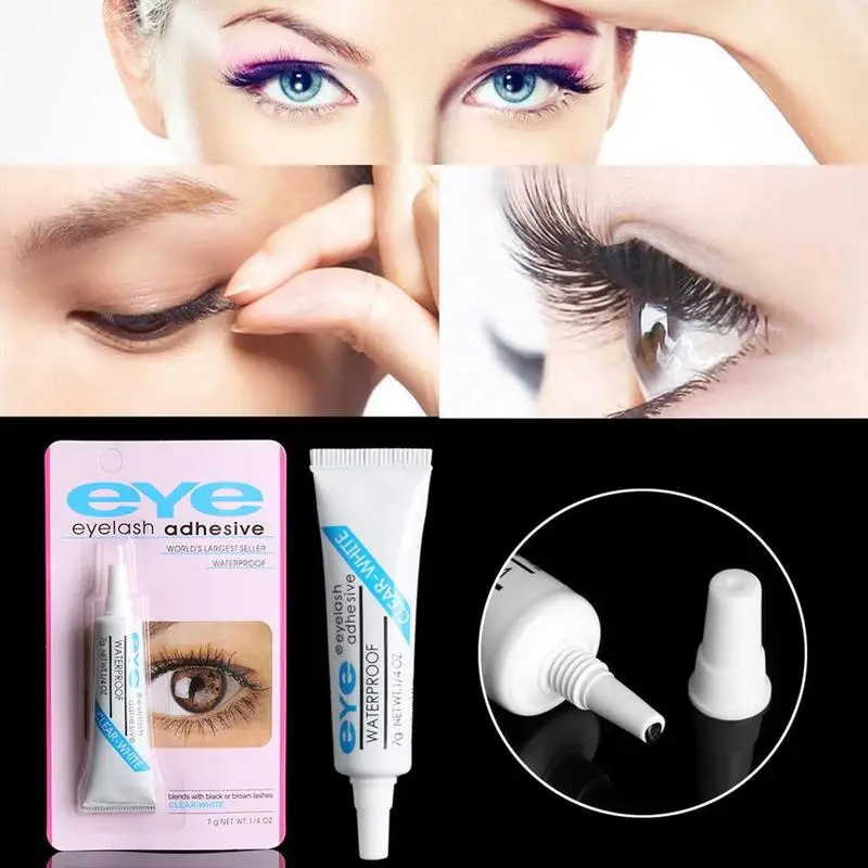 Transparent False Eyelash Glue Waterproof False Eyelashes Makeup
