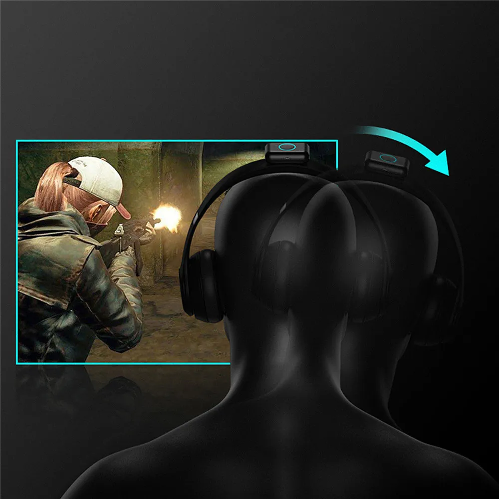  Gaming Somatosensory Auxiliary Attitude Controller for PUBG & Most PC Games Wearable Headphone Auxi