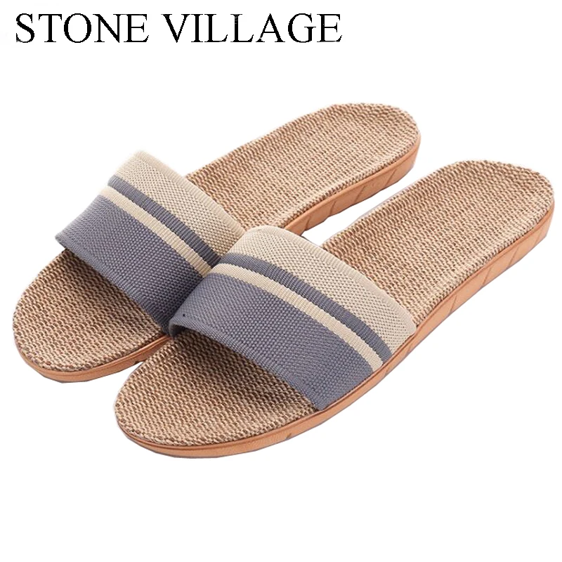 Тапки Домашние из хлопка и льна с деревянным полом Нескользящие|home slippers|slippers