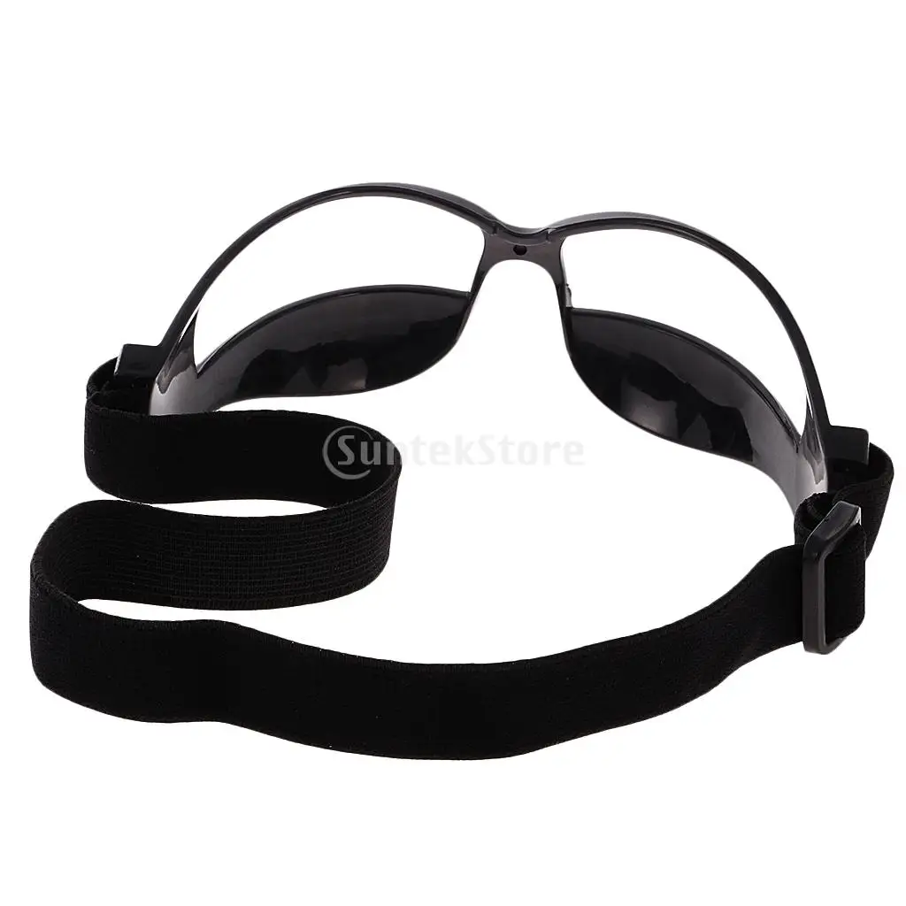 12 Pieces/Set Anti Down Basketball Glasses Frame Sports Eyewear Professional Basketball Training Supplies Black