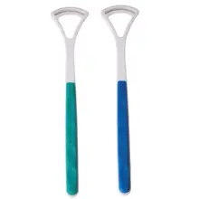 2 шт., очиститель языка, Премиум скребки для языка, практичный скребок для языка, для ухода за полостью рта