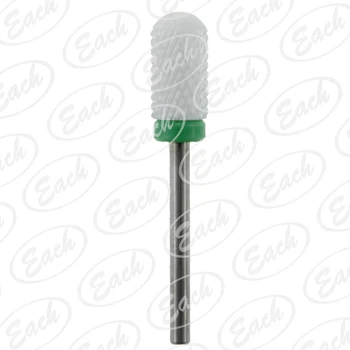 

Nail Bit - Smooth Top Bit 3/32'' new nail art salon electric drill Ceramic nail file drill bit for nail drill