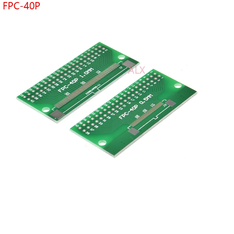 5 шт. FPC-40PIN кабель шаг 0,5 мм 1 мм до DIP шаг 2,54 мм адаптер PCB доска FFC 40P FPC 40Pin разъем провода к DIP40 конвертер