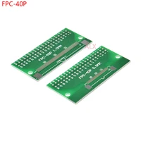 5 шт. FPC-40PIN кабель шаг 0,5 мм 1 мм до DIP шаг 2,54 мм адаптер PCB доска FFC 40P FPC 40Pin разъем провода к DIP40 конвертер