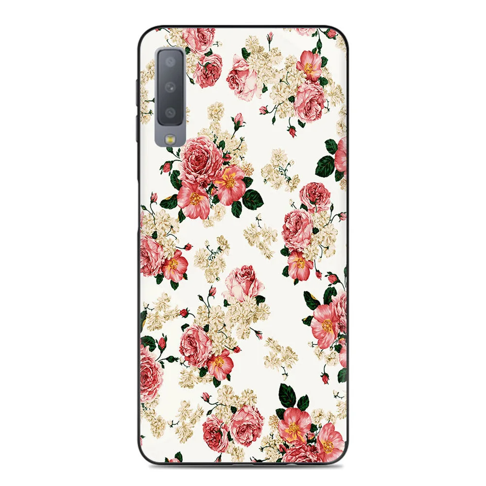 KSAM1037F_1_Painted Soft Case for Samsung Galaxy A7 2018 SM-A750F 6.0 inch Silicone Phone Cases