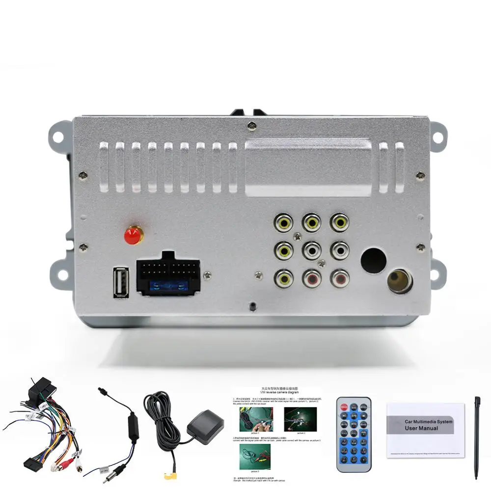 Perfect Wholesale! 2 Din 8 Inch Car DVD Stereo Player For VW/Volkswagen/Passat/POLO/GOLF/Skoda/Seat With 3G USB GPS BT FM RDS Free Maps 5