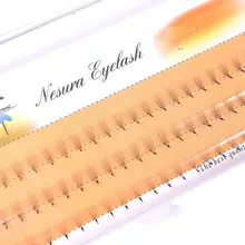 1 коробка Новые шелковые ресницы 0,07 C 6D 8/9/10/11/12/13/14 мм волна индивидуальное наращивание ресниц из норки Черные Мягкие Накладные ресницы