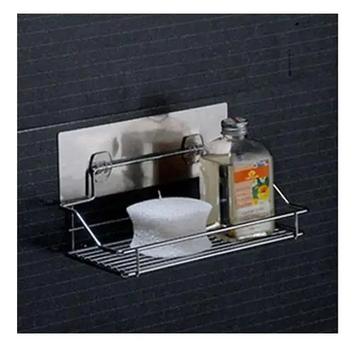 

Multi function Powerful Traceless bathroom storage rack 25*11*11cm free shipping