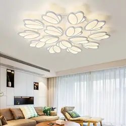 Современный простой и модный светодио дный гостиная лампа, атмосфера, Красивая Спальня лампы, вспомогательных лампы, освещение 1095